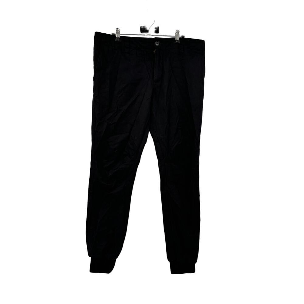 KITH Jogger Pants Womens Size 33 Utility Trouser Black Cotton High Rise Casual